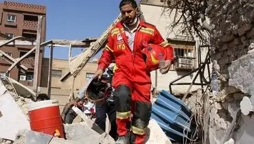 انفجار مرگبار گاز در ساختمان ۴ واحدی اهواز+فیلم