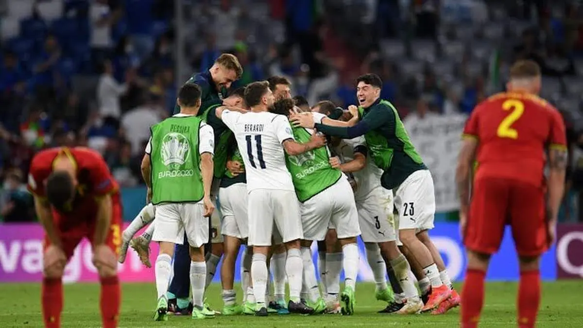 خلاصه بازی بلژیک ۱-۲ ایتالیا + فیلم