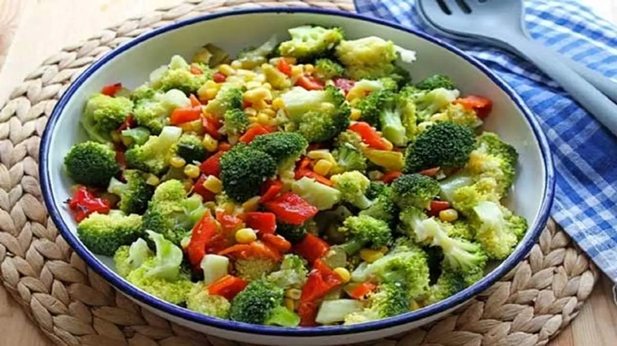 طرز تهیه سالاد متفاوت خوشمزه