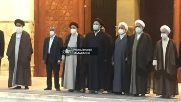 تجدید میثاق رئیس قوه قضائیه و مسئولان قضایی با آرمان‌های امام (ره) + فیلم