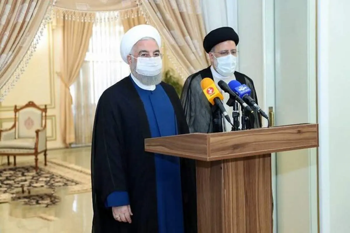 رئیسی به دیدار روحانی رفت + عکس