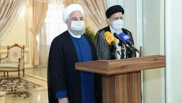 رئیسی به دیدار روحانی رفت + عکس
