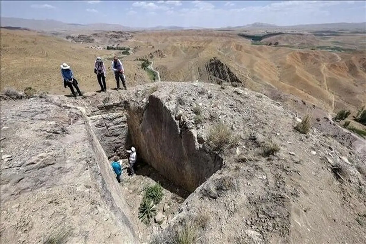 کشف یک قلعه تاریخی در ترکیه