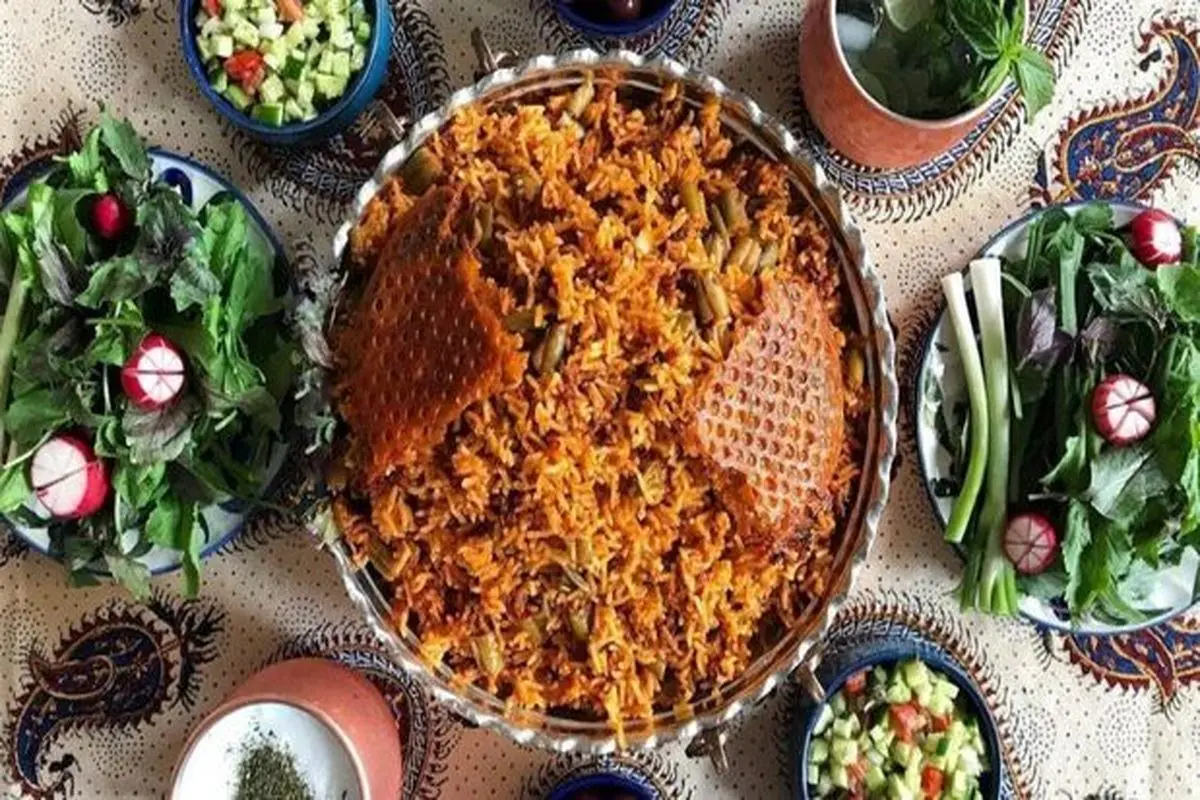 طرز تهیه لوبیا پلو، غذای خوشمزه و اصیل تهرانی