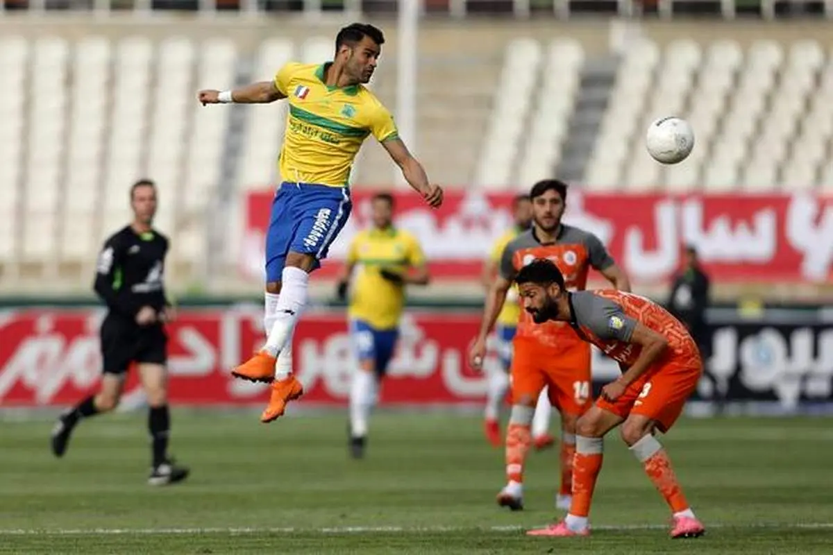 خلاصه بازی صنعت نفت آبادان ۱ - سایپا ۰+فیلم