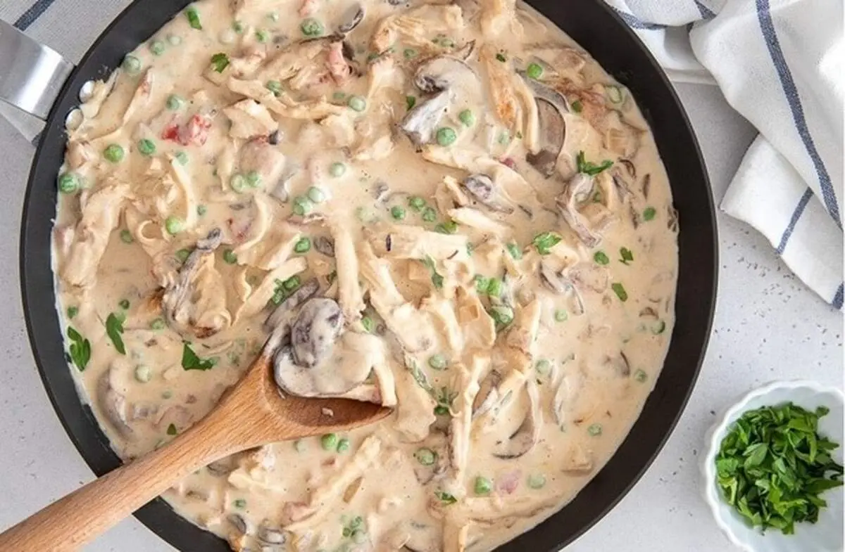 طرز تهیه چیکن آلاکینگ، غذای فرانسوی