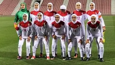تیم ملی فوتبال بانوان ایران در رده بندی جهانی سقوط کرد
