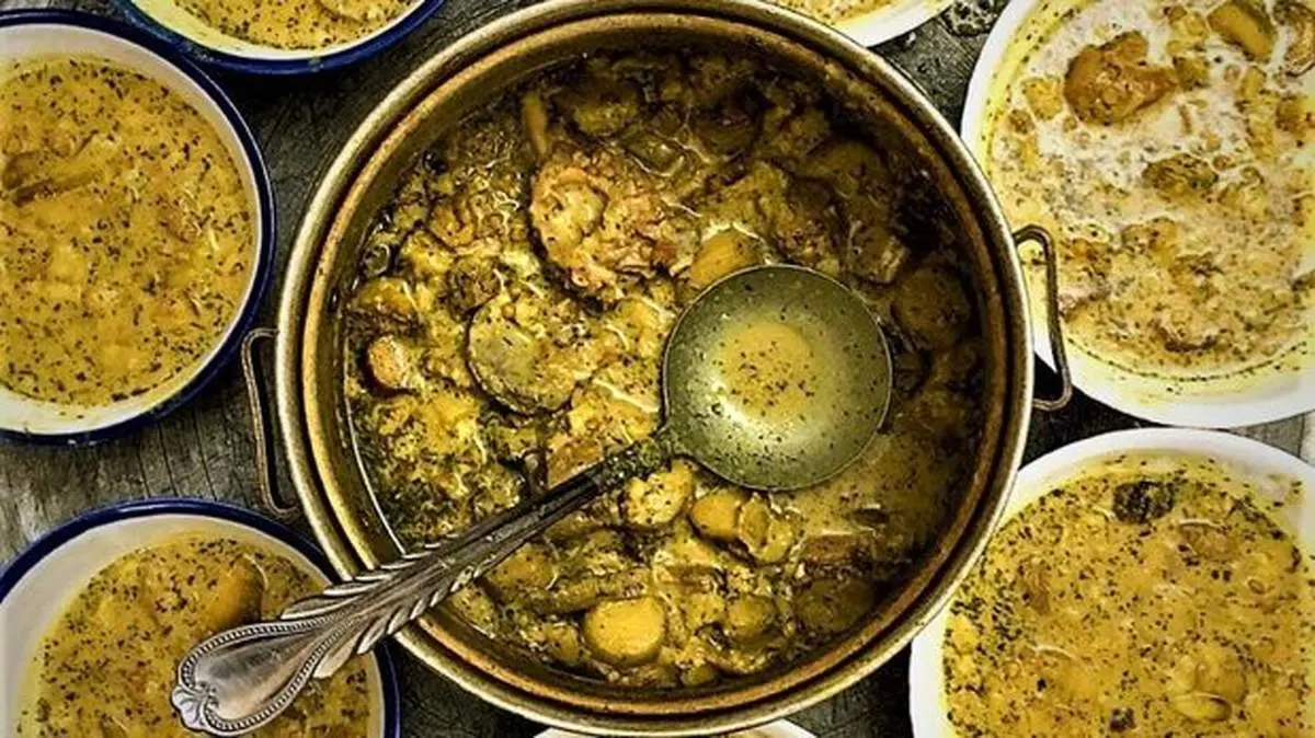 طرز تهیه آبگوشت بادمجان، غذای سنتی کرمان