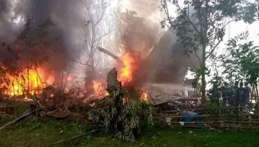 افزایش شمار قربانیان سقوط هواپیمای نظامی فیلیپین