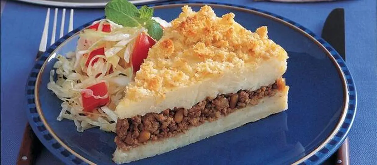 طرز تهیه کیبه سیب زمینی با گوشت چرخ کرده