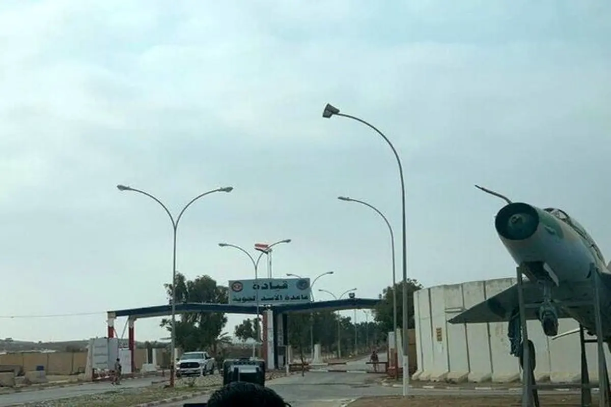 حمله موشکی به پایگاه عین الاسد در الانبار عراق