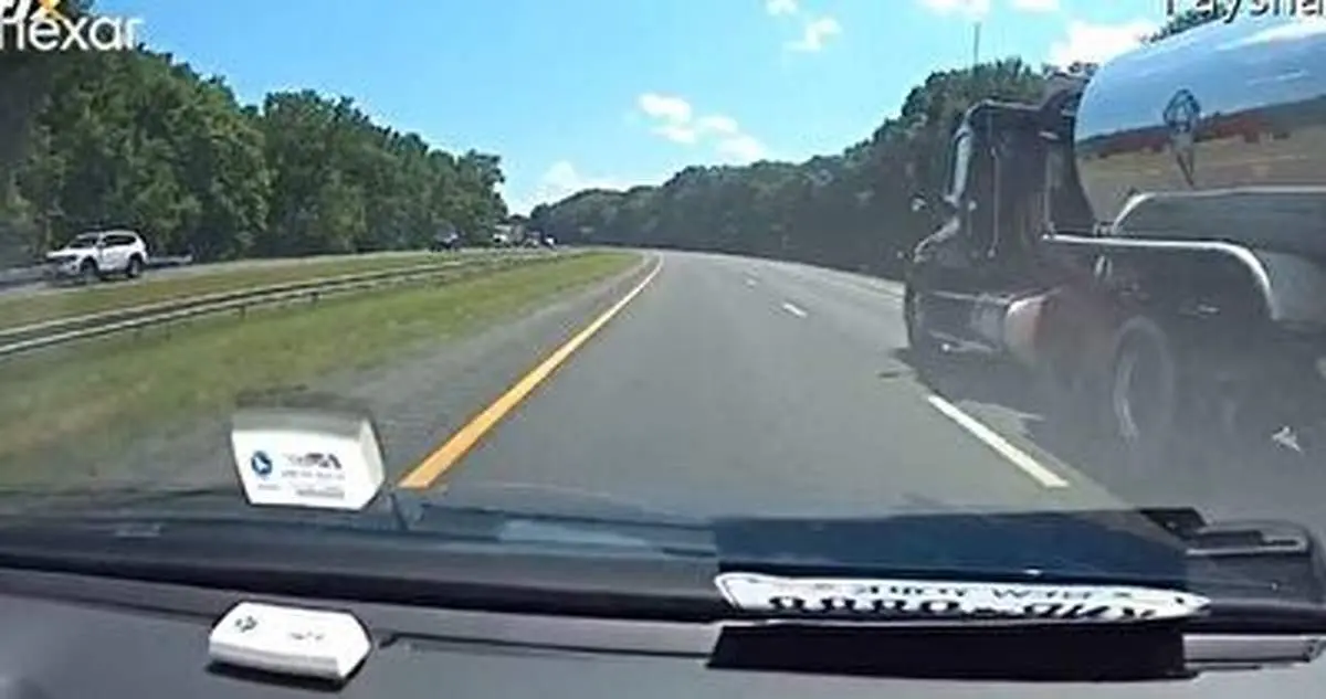 راننده بد شانس به معنای واقعی! + فیلم