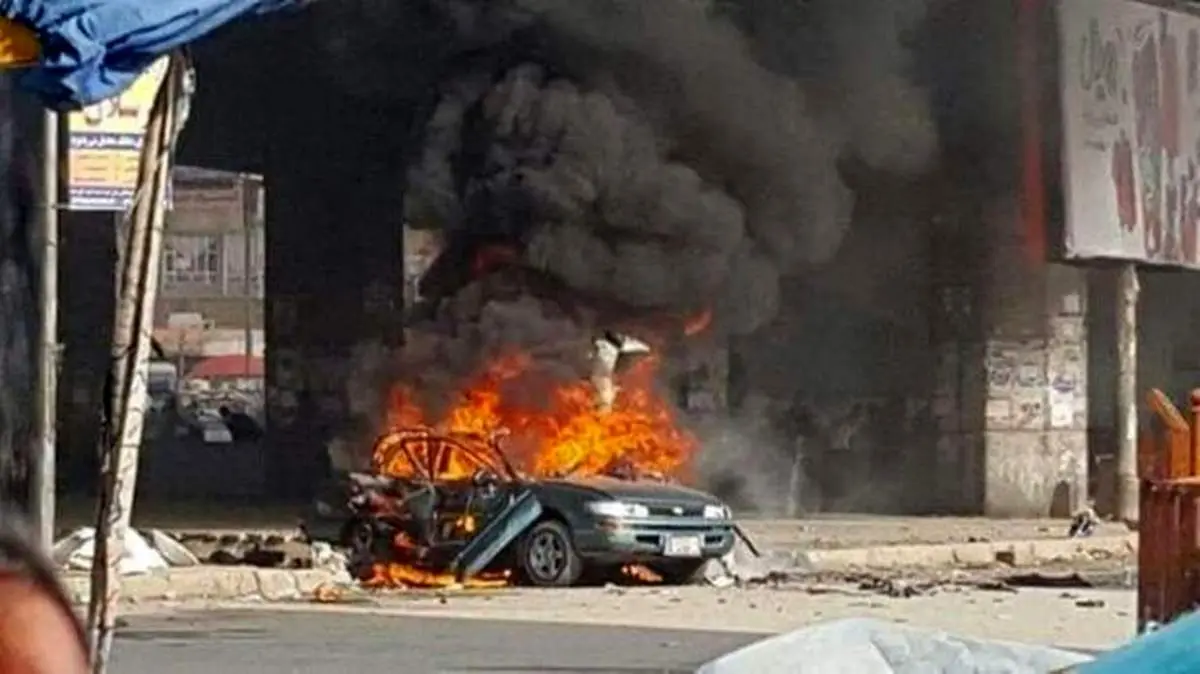 انفجار خودرو بمبگذاری شده در قندهار