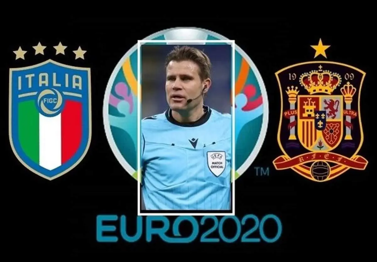 ترکیب ایتالیا و اسپانیا برای تقابل در نیمه‌نهایی یورو ۲۰۲۰