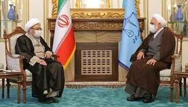 آیت‌الله لاریجانی با رئیس قوه قضائیه دیدار کرد