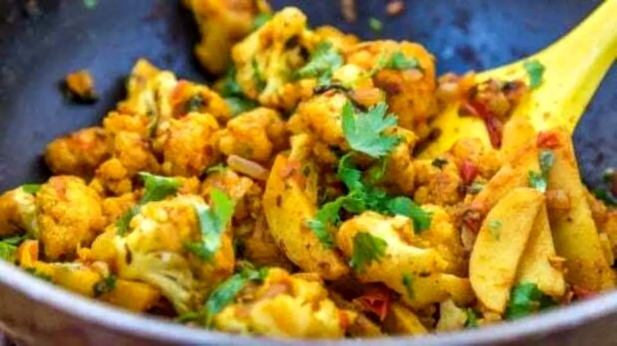 طرز تهیه آلو گوبی، غذای هندی
