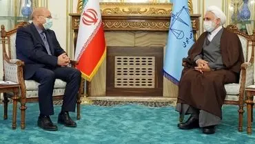 قالیباف با محسنی اژه ای دیدار کرد