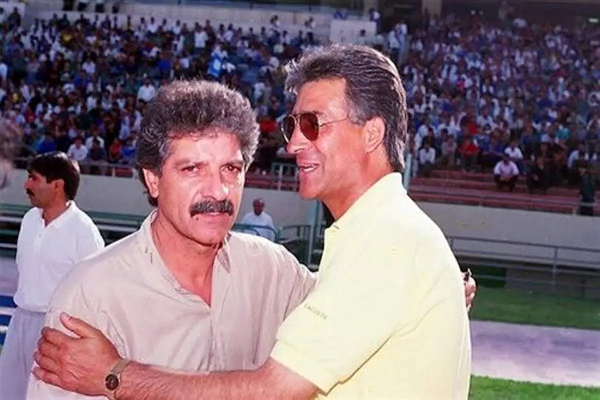 عکس کمتر دیده شده از دو دروازه‌بان تاریخ‌ساز استقلال