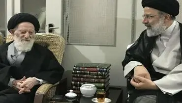 رئیسی با آیت الله شبیری زنجانی دیدار کرد