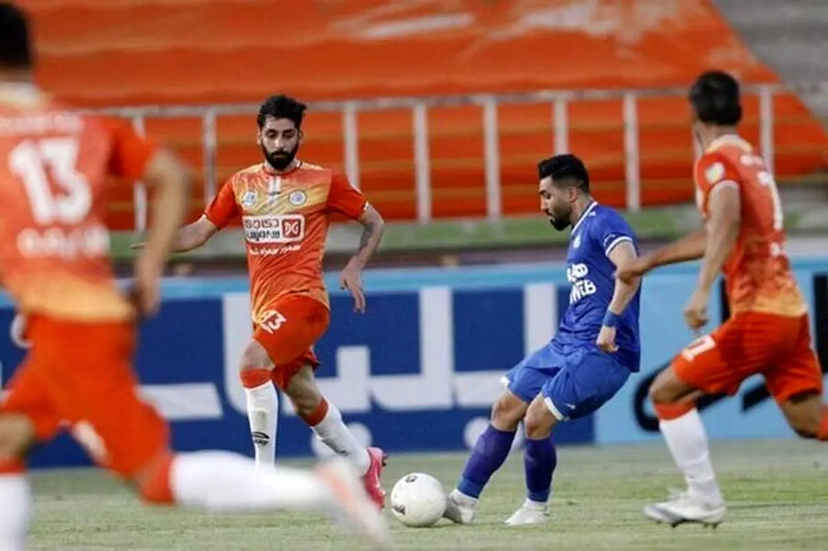 استقلال با شکست سایپا به استقبال پرسپولیس رفت/ تعویض طلایی فرهاد