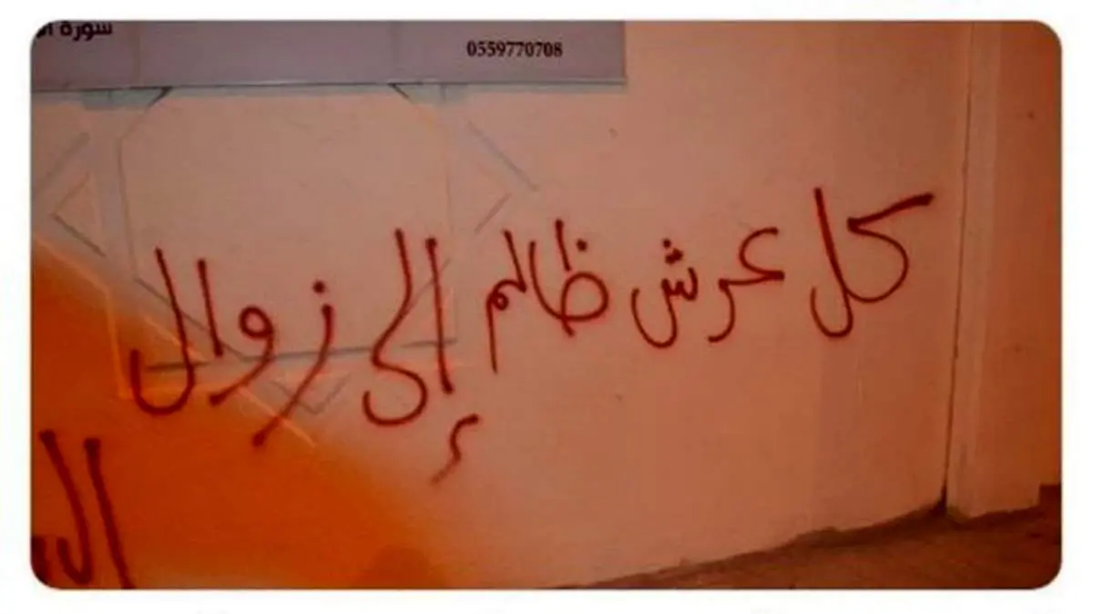 فعالان عربستانی از مردم خواستند تصویر ولیعهد این کشور را به آتش بکشند