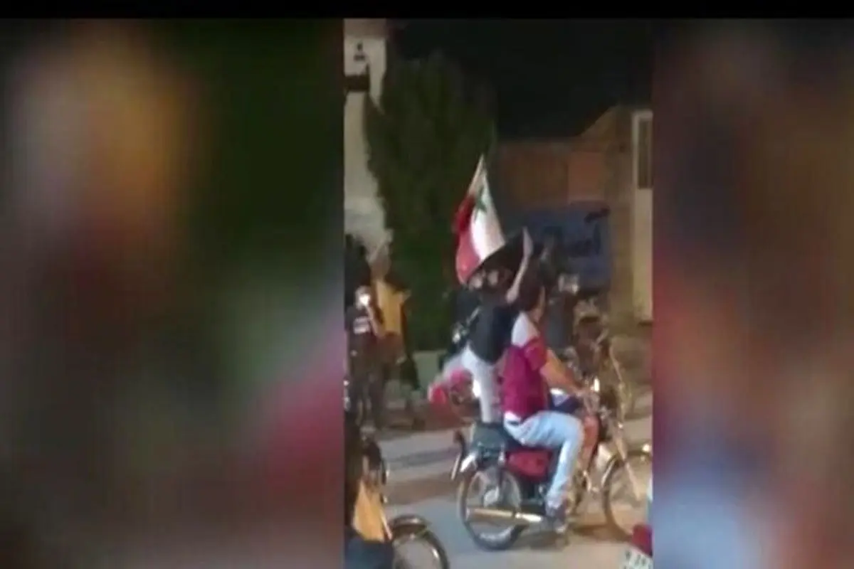 پرچم گروهک الاحوازیه در اعتراضات خوزستان + فیلم