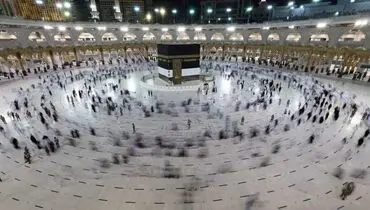 عکس روز | طواف در دوران کرونا