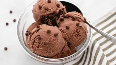 طرز تهیه نایس کریم شکلاتی + فیلم