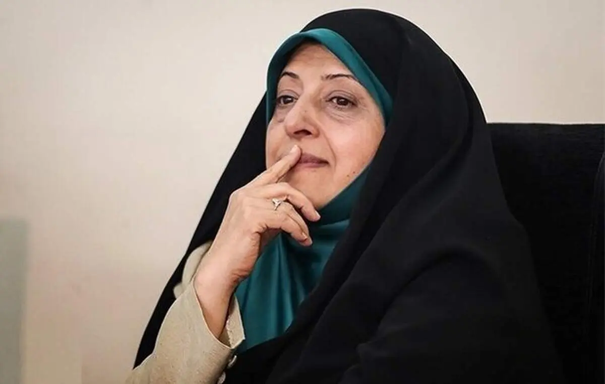 واکنش ابتکار به اعتراض یک زن به بی‌آبی خوزستان + عکس