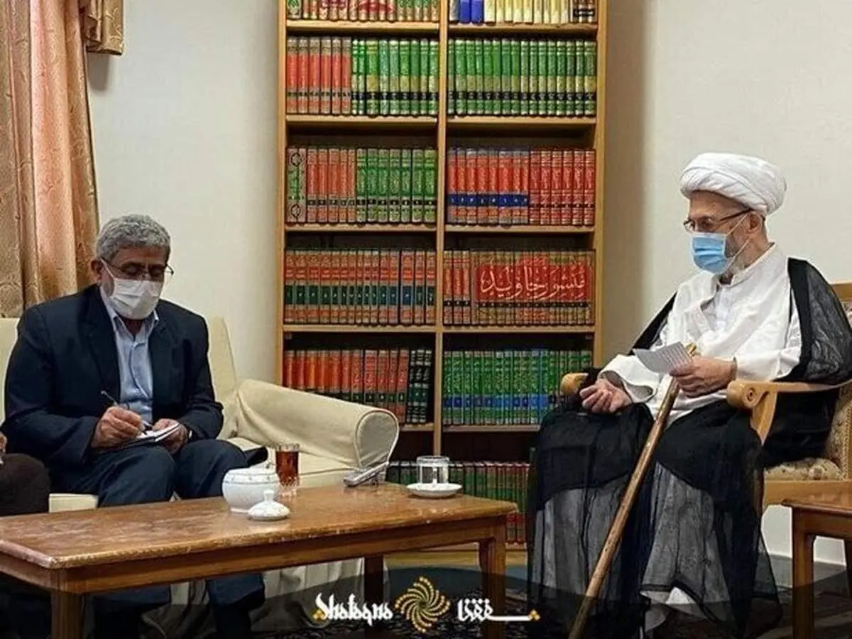 دیدار فرمانده سپاه قدس با آیت الله سبحانی+عکس