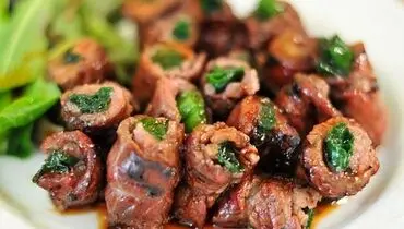 طرز تهیه بیف ماکی با سبزیجات یک غذای ژاپنی