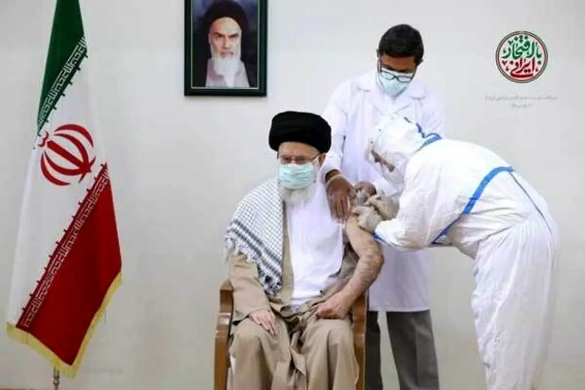 تزریق نوبت دوم واکسن ایرانی کرونا به رهبر انقلاب + فیلم