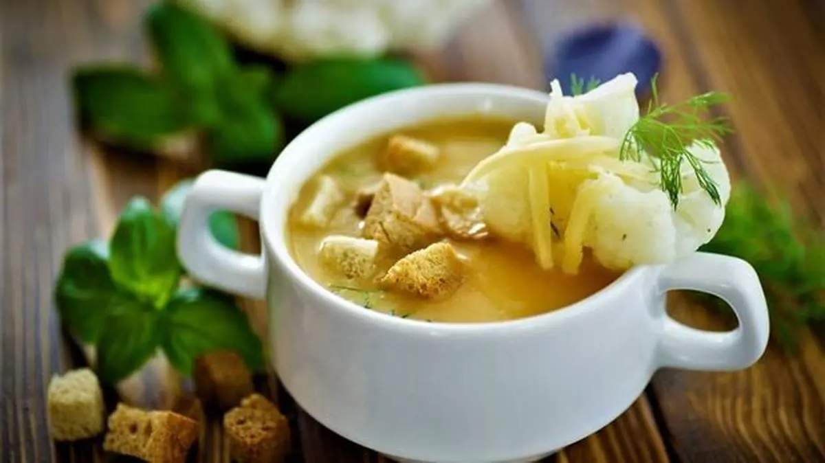 طرز تهیه سوپ سبزیجات و لوبیا