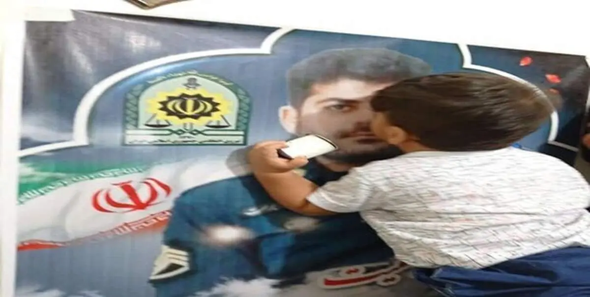 لحظه غم انگیز وداع والدین و همسر شهید «ضرغام پرست» + فیلم