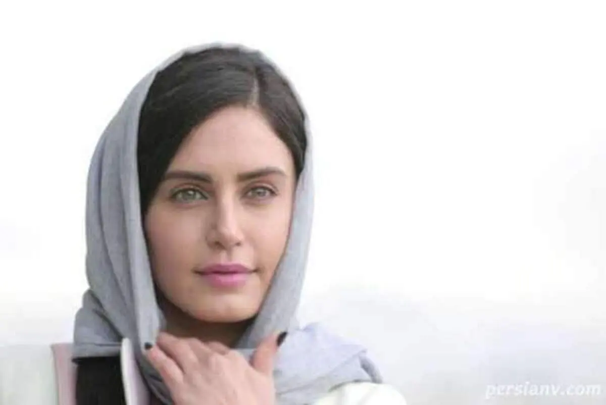 ژست عجیب الناز شاکردوست در بین درختان! + عکس