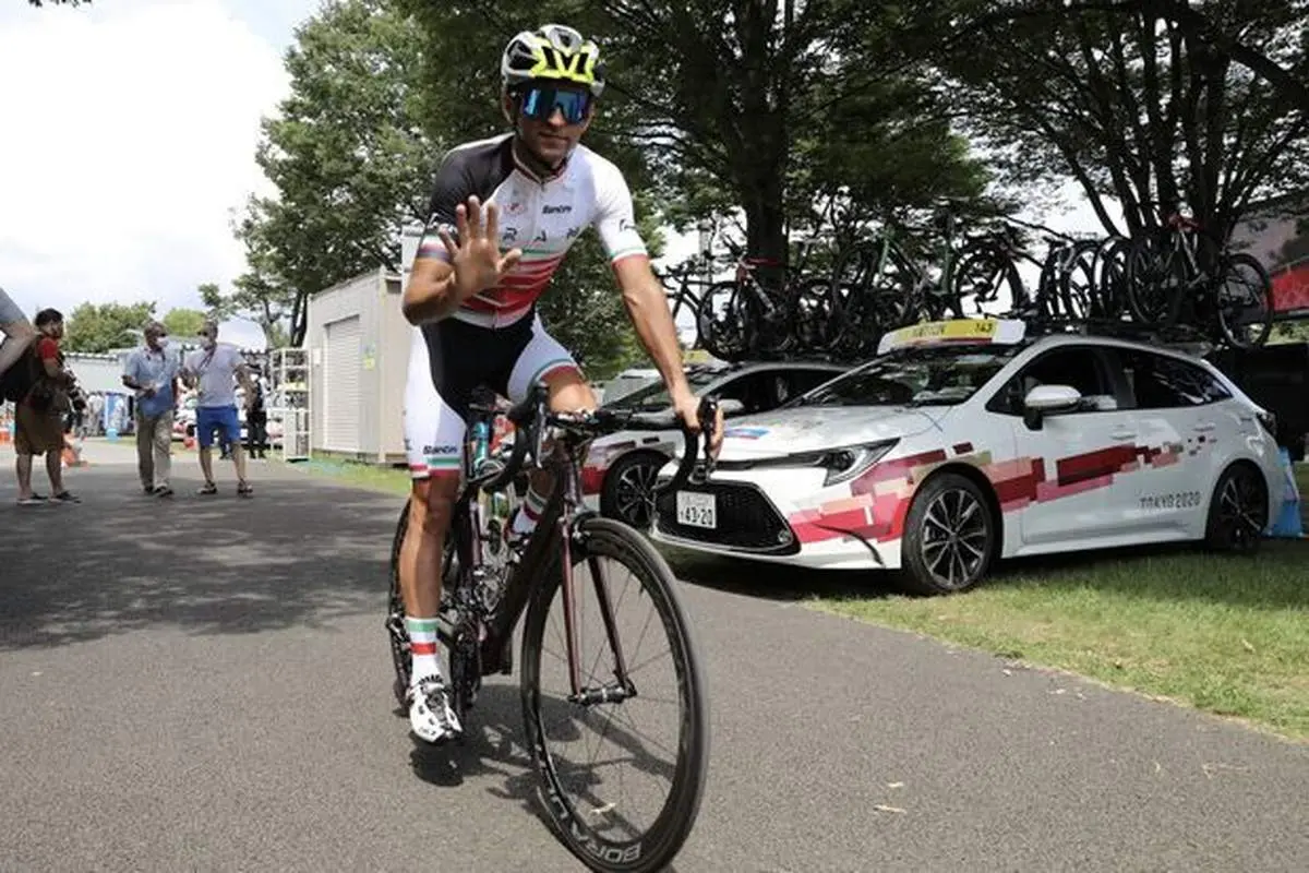 رکابزن ایران به خط پایان نرسید