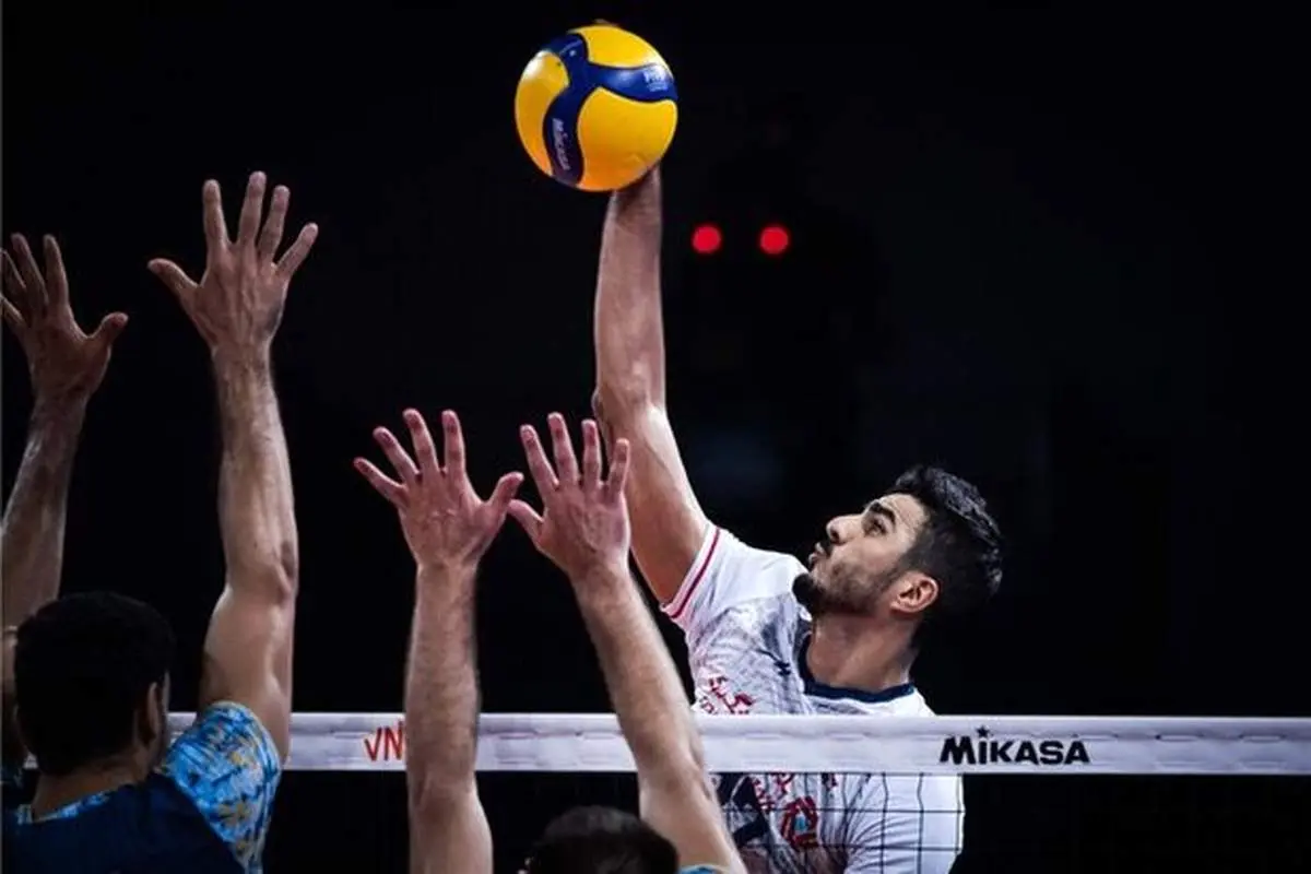 ایران ۳-۲ لهستان / اولین قدم محکم والیبالیستهای ایران در المپیک ۲۰۲۰ توکیو+عکس
