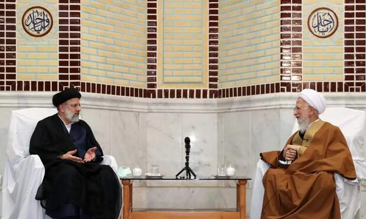 دیدار رئیس جمهور منتخب با آیت الله جوادی آملی