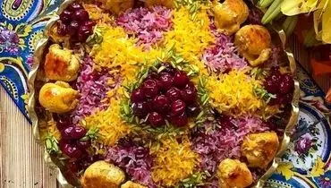 طرز تهیه آلبالو پلو، غذایی مناسب فصل تابستان