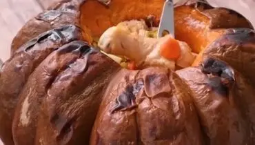 طرز تهیه مرغ و کدوحلوایی + فیلم