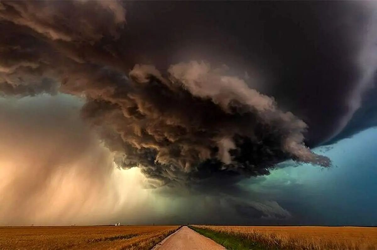 خسارات ناشی از طوفان در ایالت آیووا آمریکا+فیلم