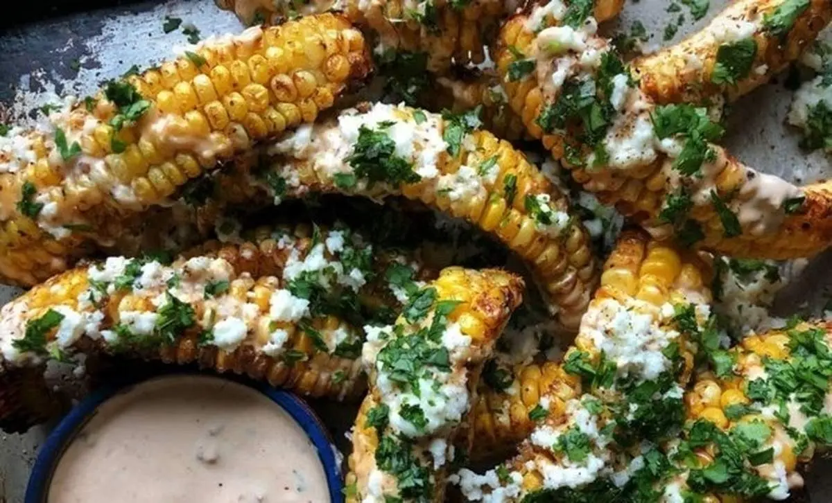 طرز تهیه ذرت دنده کبابی + فیلم