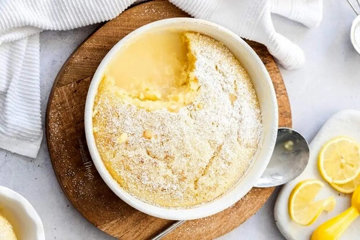 طرز تهیه پودینگ لیمو برای دو نفر