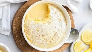 طرز تهیه پودینگ لیمو برای دو نفر