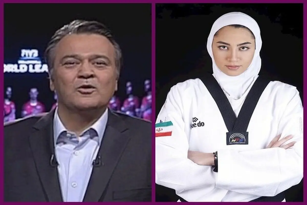 واکنش کنایه‌آمیز مجری تلویزیون به انتقادات از حرف‌های تندش در خصوص کیمیا علیزاده + فیلم