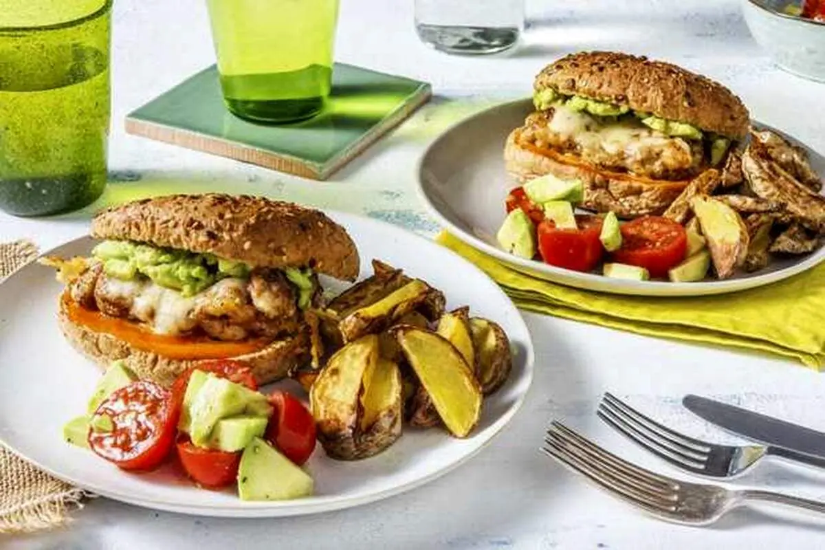 طرز تهیه ساندویچ مرغ مکزیکی ساده و خوشمزه