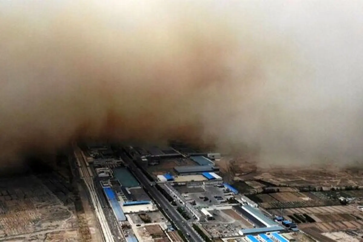 وقوع طوفان شن وحشتناک در چین + فیلم