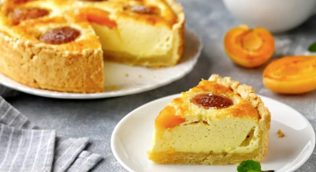 طرز تهیه چیز کیک زردآلو خوشمزه و لذیذ