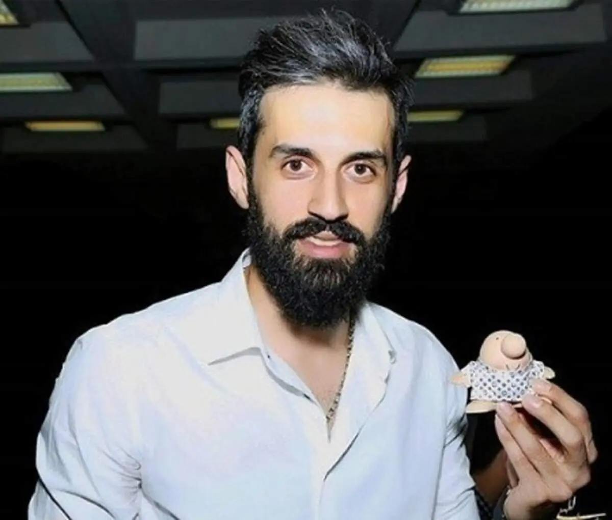 حرکت فوق‌العاده سعید معروف با توپ بسکتبال+فیلم