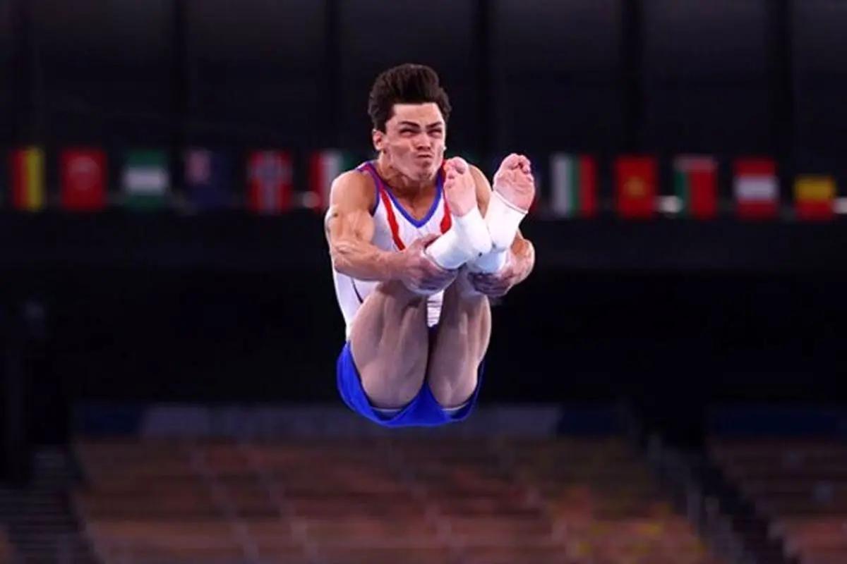 شاهکار ورزشکار روس پس از مصدومیت